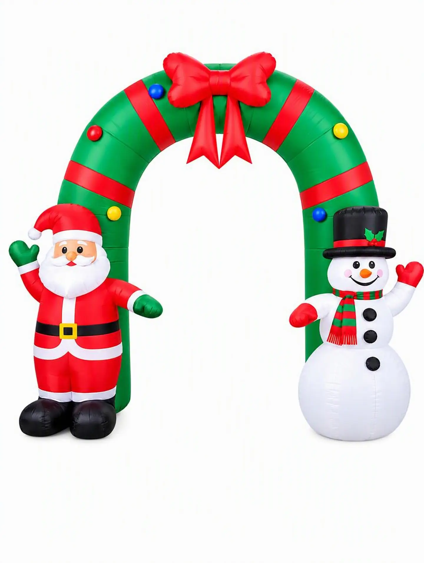 Arco Navideño Inflable Eléctrico Con Luces 270cm 4