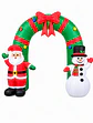 Arco Navideño Inflable Eléctrico Con Luces 270cm - Miniatura 4