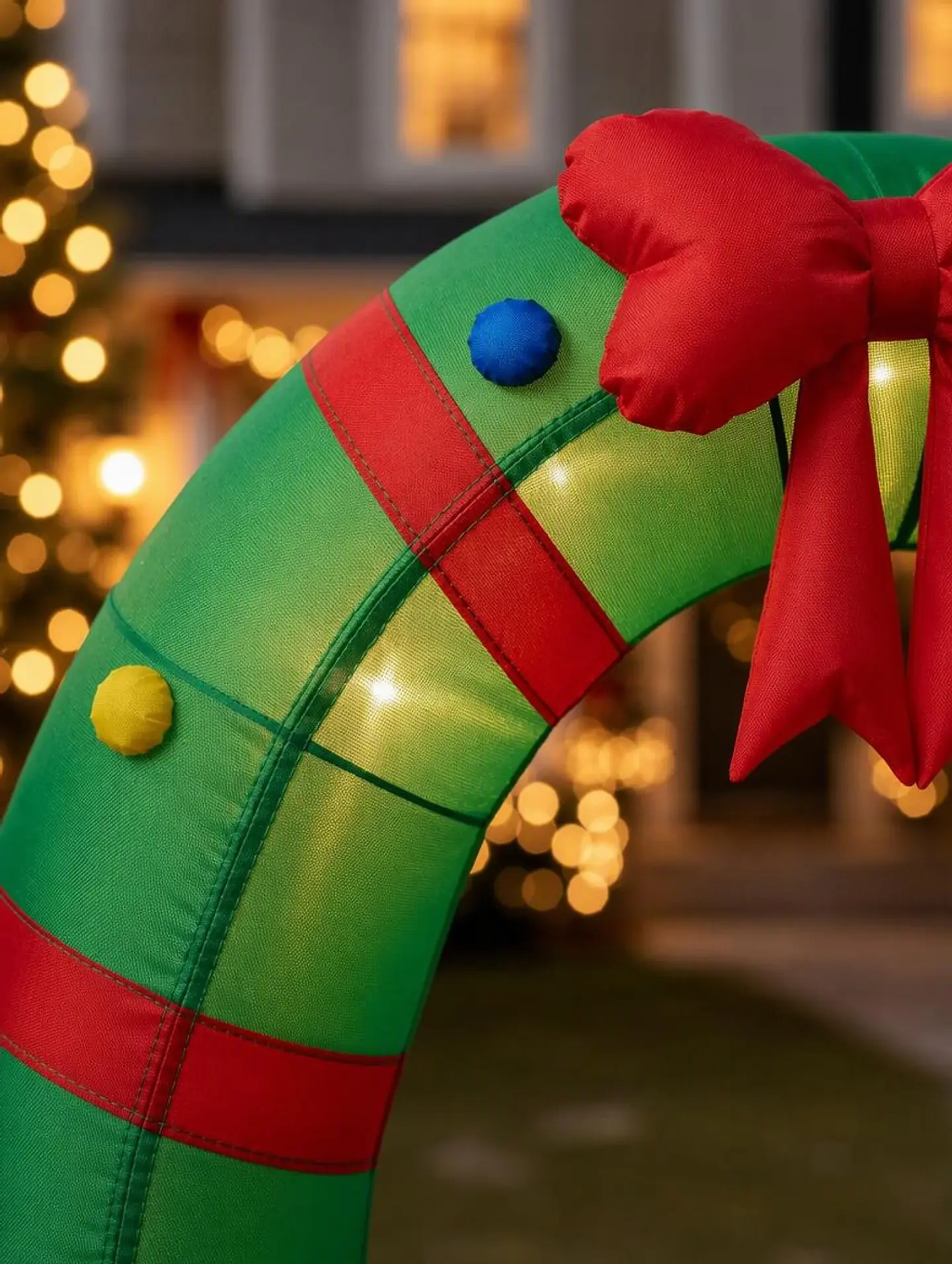 Arco Navideño Inflable Eléctrico Con Luces 270cm 5