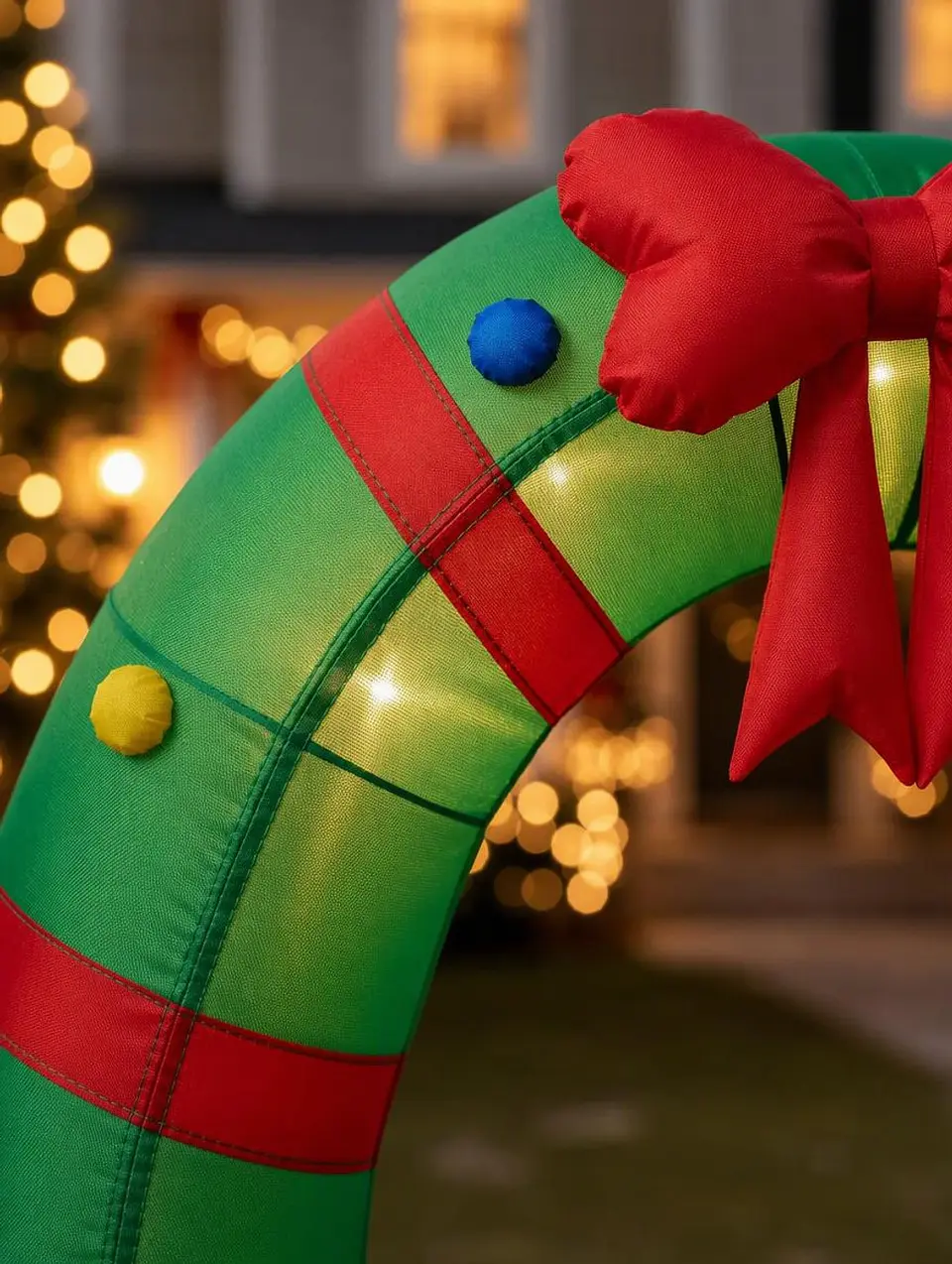 Arco Navideño Inflable Eléctrico Con Luces 270cm 5