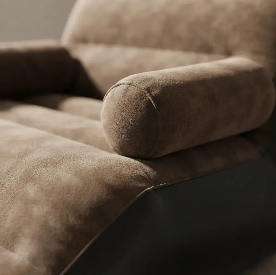 Sillón Inflable Café O Rosado 140x85x80 3