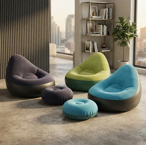 Sillón Inflable Modular Sencillo 100*100*73CM