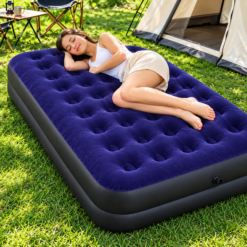 Colchón Inflable de 32 Cámaras 190x95x22cm 2