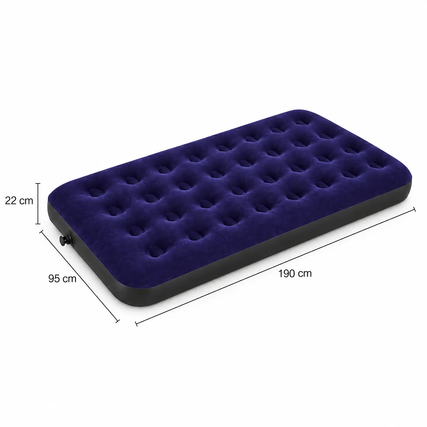 Colchón Inflable de 32 Cámaras 190x95x22cm 3