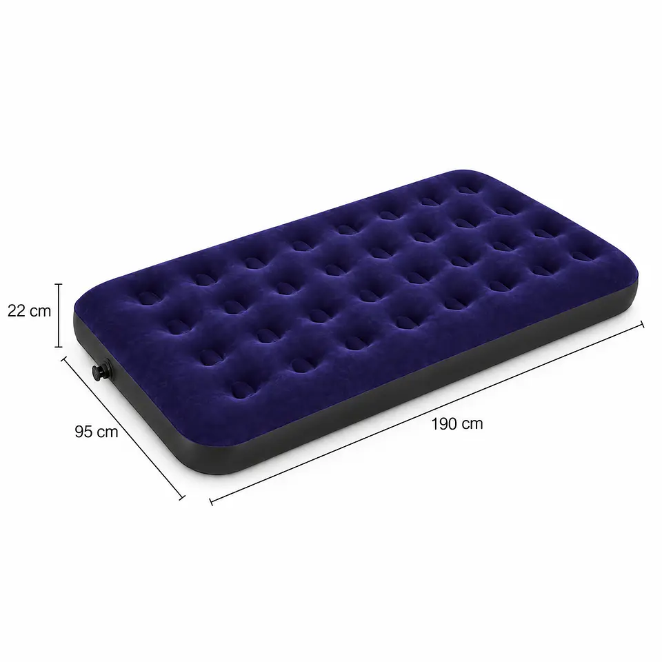 Colchón Inflable de 32 Cámaras 190x95x22cm 3