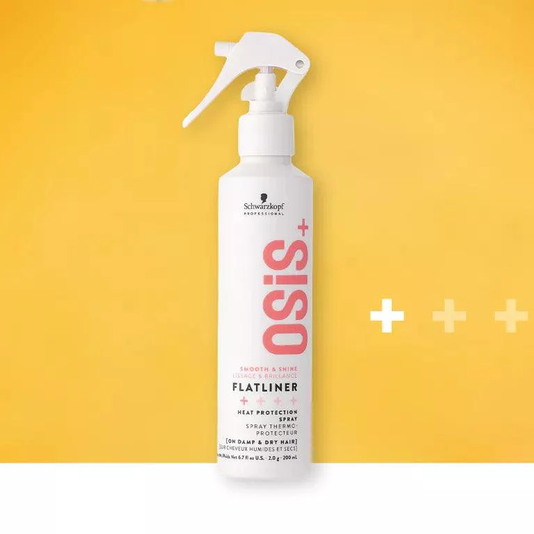 Spray Termoprotector Cabello Schwazkopf Osis Flatliner 200ml 2