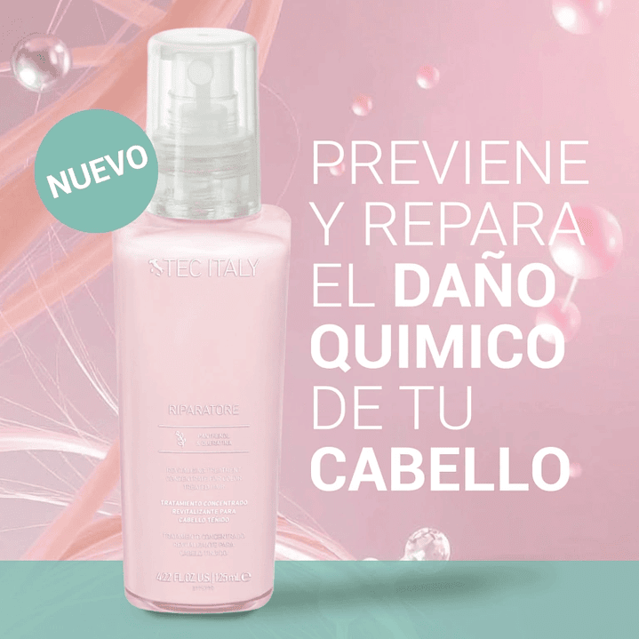 Tratamiento Riparatore- CABELLO TEÑIDO Y DAÑADO 125ML 2