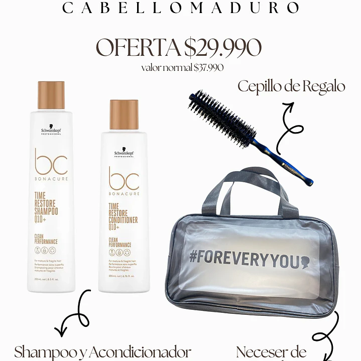 Kit Día de la Madre Schwarzkopf Time Restore 🤍 1