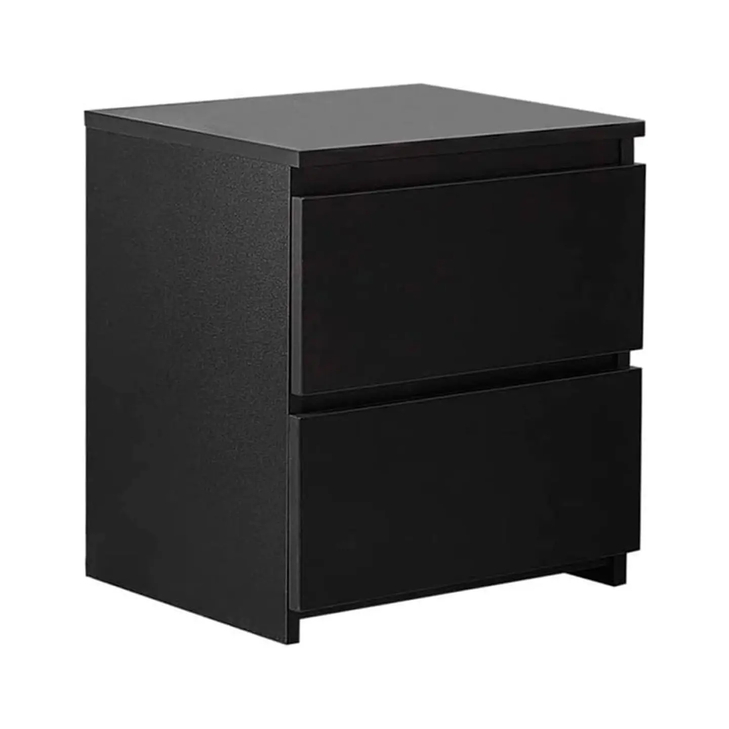 Velador Cajon Doble Minimal Oscuro 1