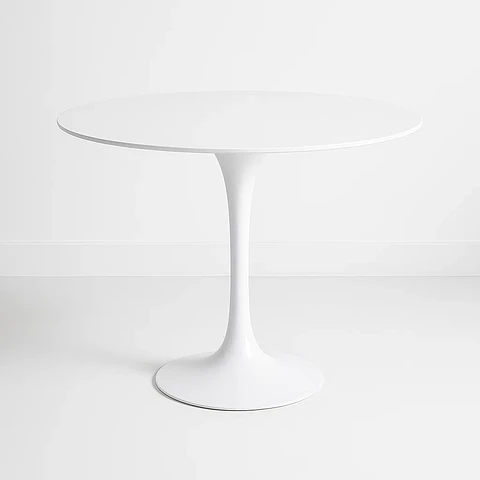 Mesa de Comedor Tulip 80cm - Blanca