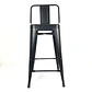 Taburete Tolix Acero con Respaldo para Bar o Terraza  - Miniatura 3