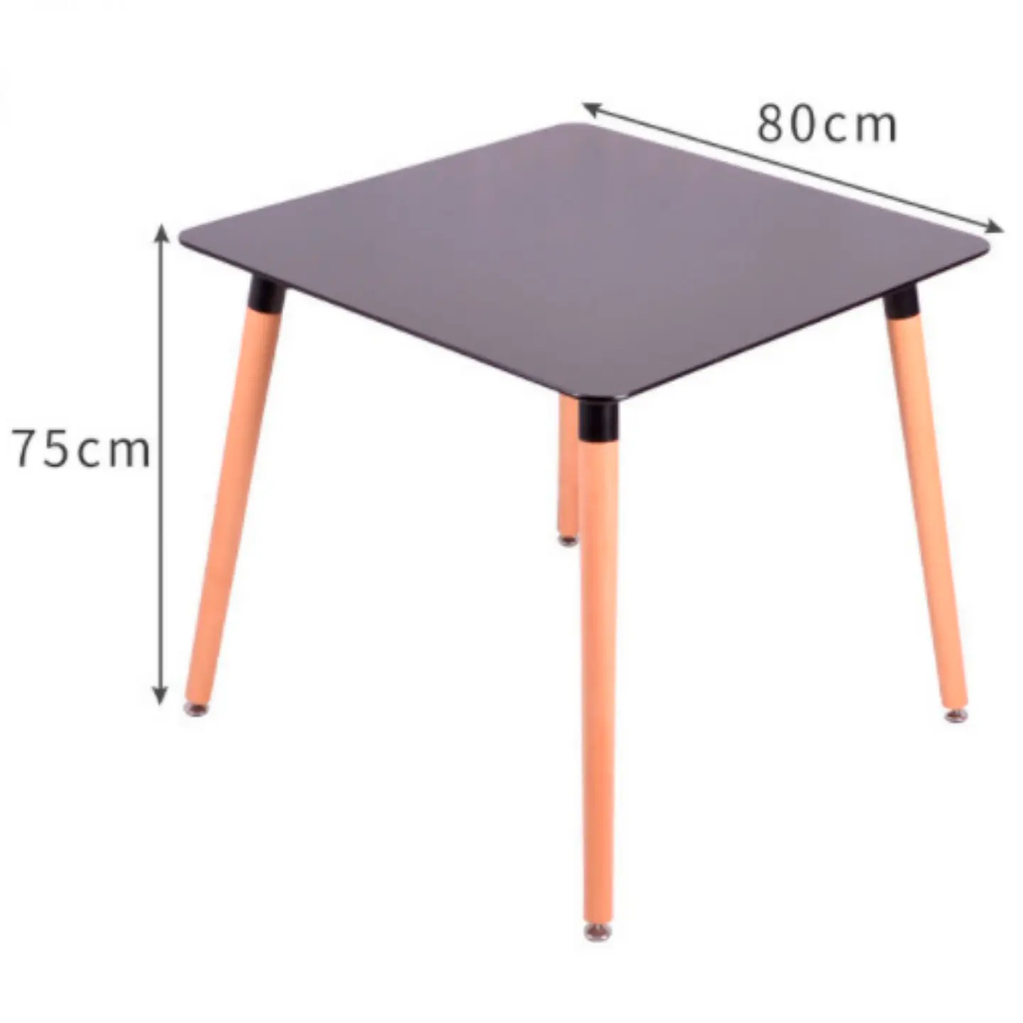 Mesa Cuadrada de Comedor Eames 80x80cm  2