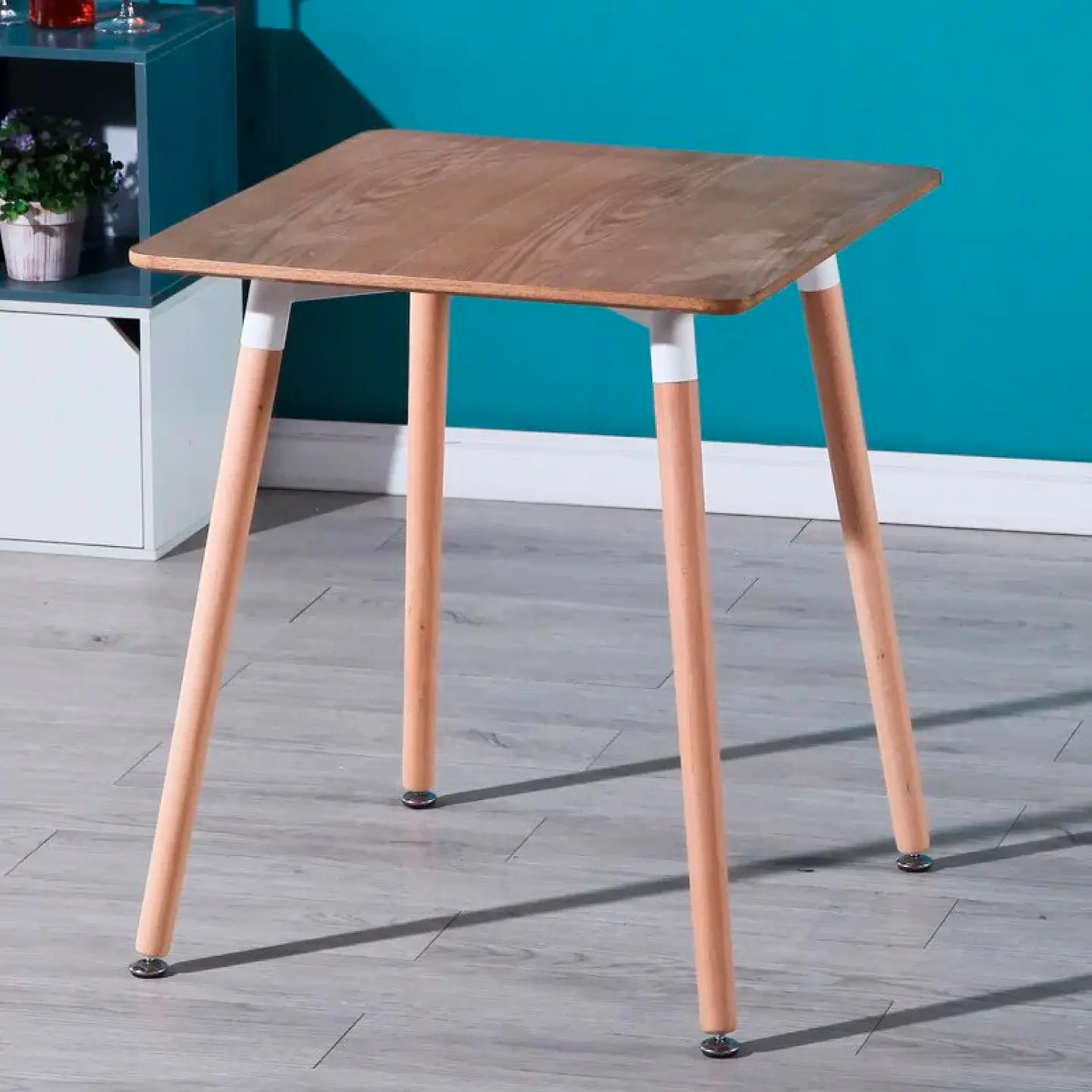 Mesa Cuadrada de Comedor Eames 80x80cm  10