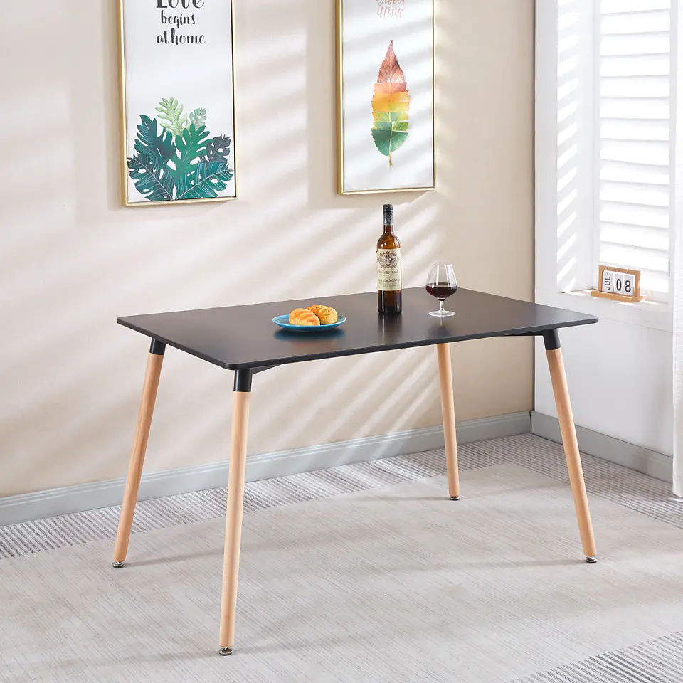 Mesa de Comedor 120x80 Rectangular 7