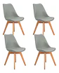 Pack 4 Sillas Tulip Acolchadas - Miniatura 2
