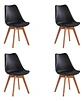 Pack 4 Sillas Tulip Acolchadas - Miniatura 4