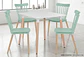 Juego de Comedor Mesa Eames Cuadrada 80 cm + 4 Sillas Windsor - Miniatura 10