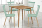 Juego de Comedor Mesa Eames Cuadrada 80 cm + 4 Sillas Windsor - Miniatura 12