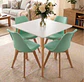 Juego de Comedor Mesa Eames Cuadrada + 4 Sillas Eames - Miniatura 18