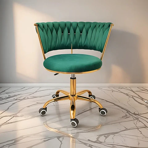 Silla De Escritorio/tocador Elegante Queen Lite