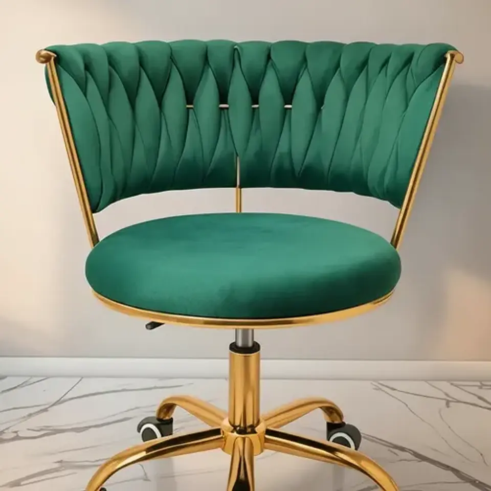 Silla De Escritorio/tocador Elegante Queen Lite 6