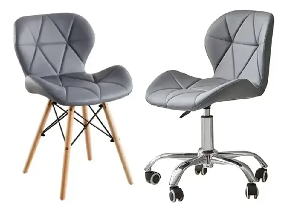 Pack Manicurista Mariposa Con Silla Fija Radar Eames 1