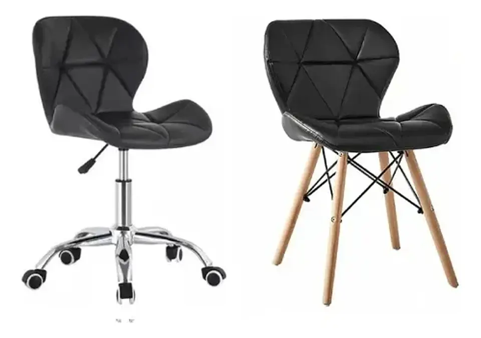 Pack Manicurista Mariposa Con Silla Fija Radar Eames 4