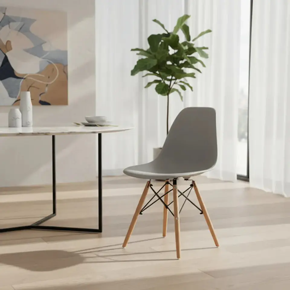 Pack 4 De Sillas Eames Clasicas 7