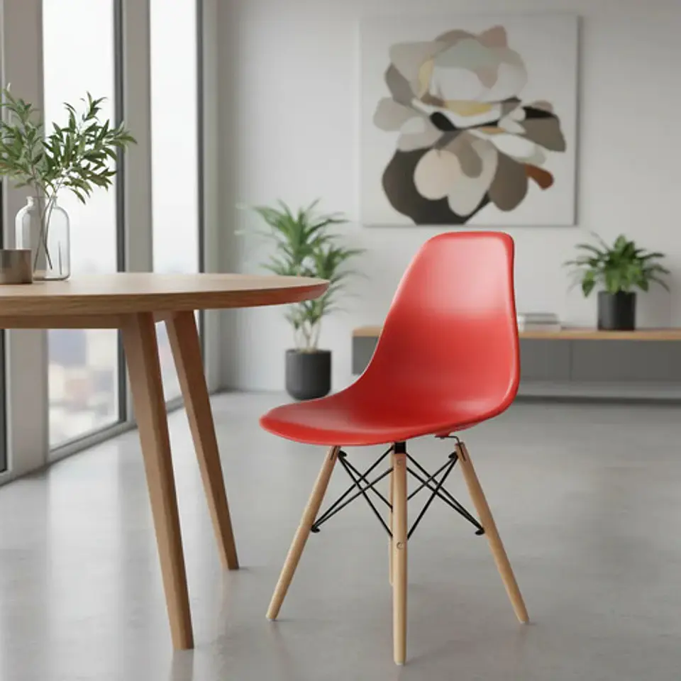 Pack 4 De Sillas Eames Clasicas 20