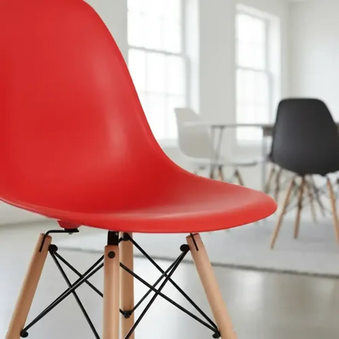 Pack 4 De Sillas Eames Clasicas 22