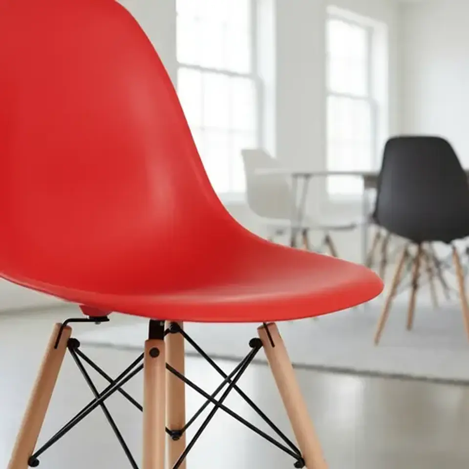 Pack 4 De Sillas Eames Clasicas 22