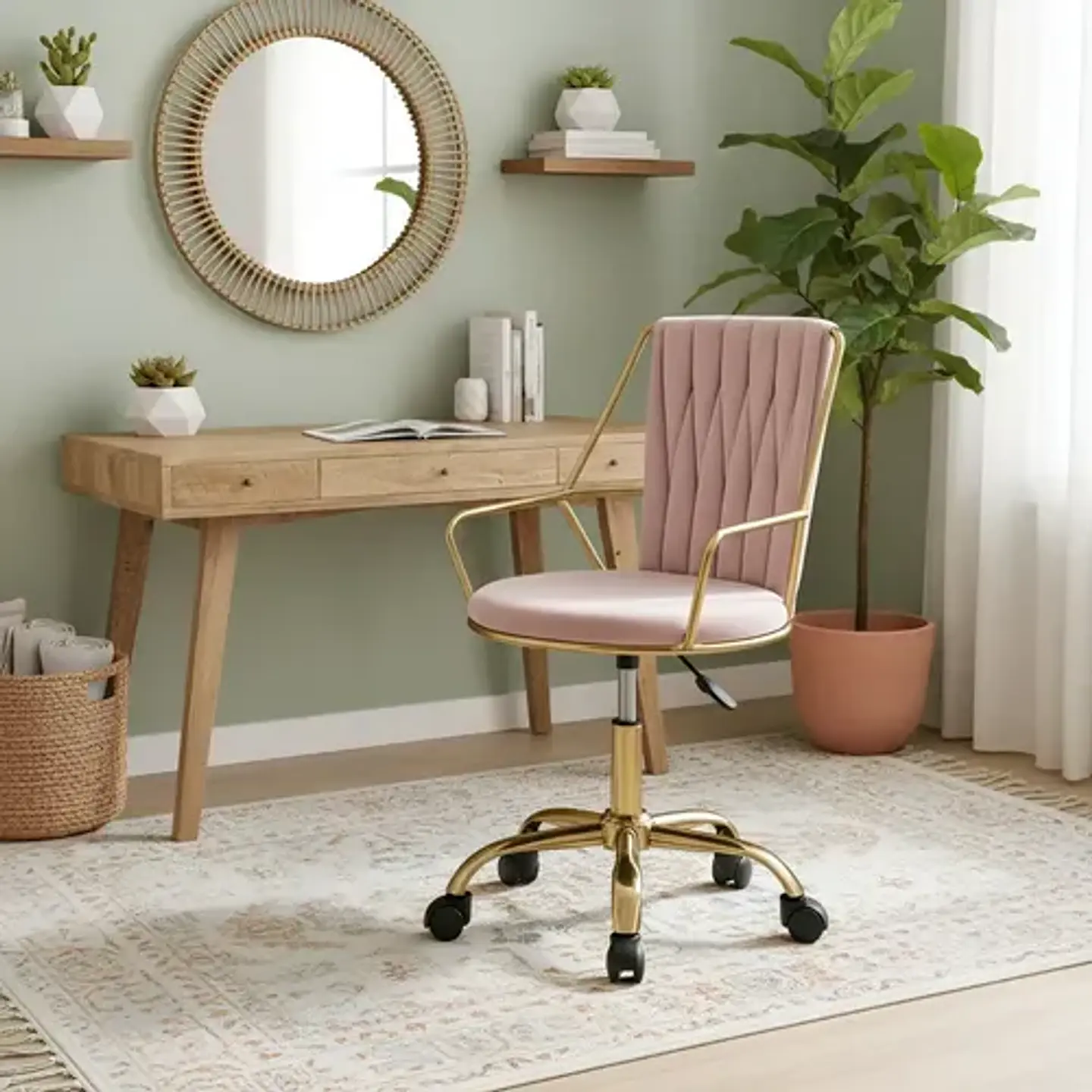 Silla De Oficina Aura Gold Ergonómica 1