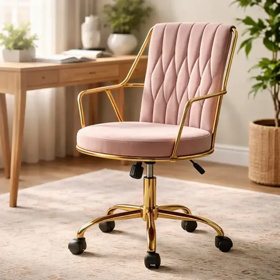 Silla De Oficina Aura Gold Ergonómica 8