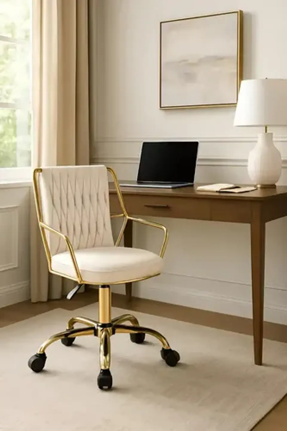 Silla De Oficina Aura Gold Ergonómica 9