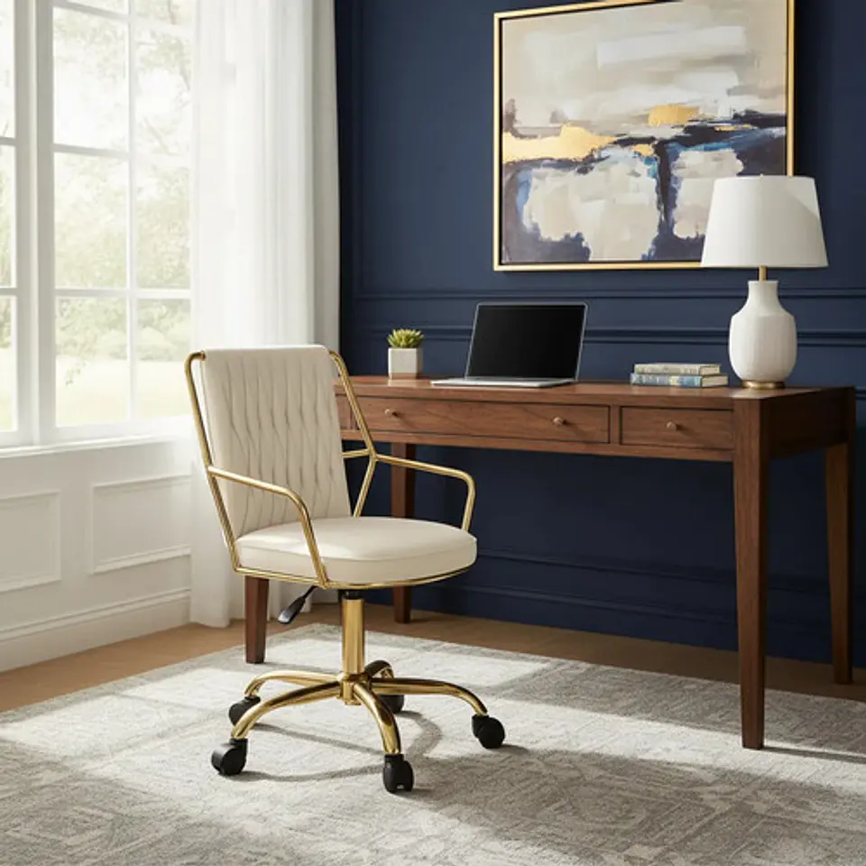 Silla De Oficina Aura Gold Ergonómica 10