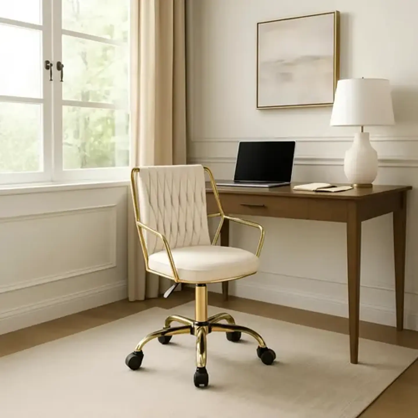 Silla De Oficina Aura Gold Ergonómica 13