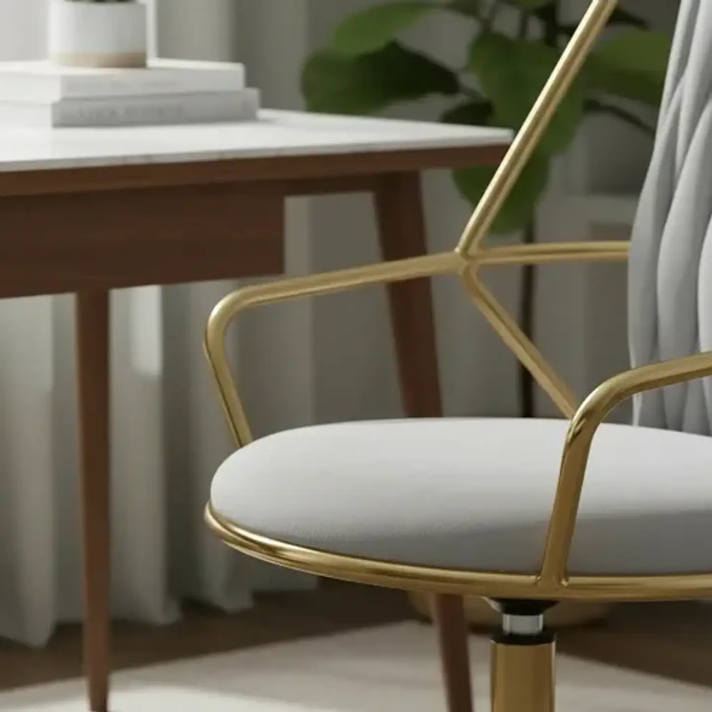 Silla De Oficina Aura Gold Ergonómica 21
