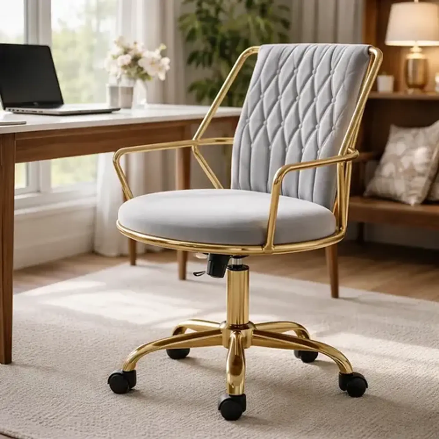 Silla De Oficina Aura Gold Ergonómica 22