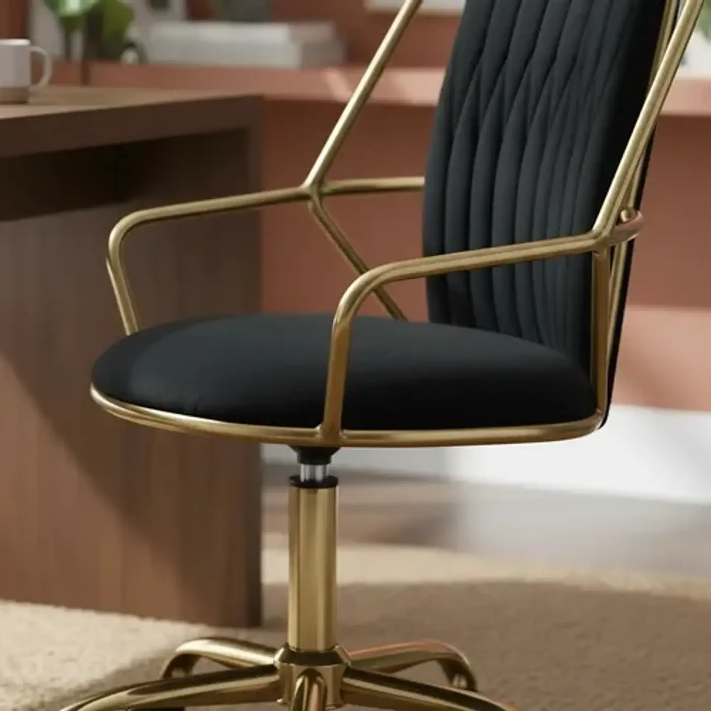 Silla De Oficina Aura Gold Ergonómica 26