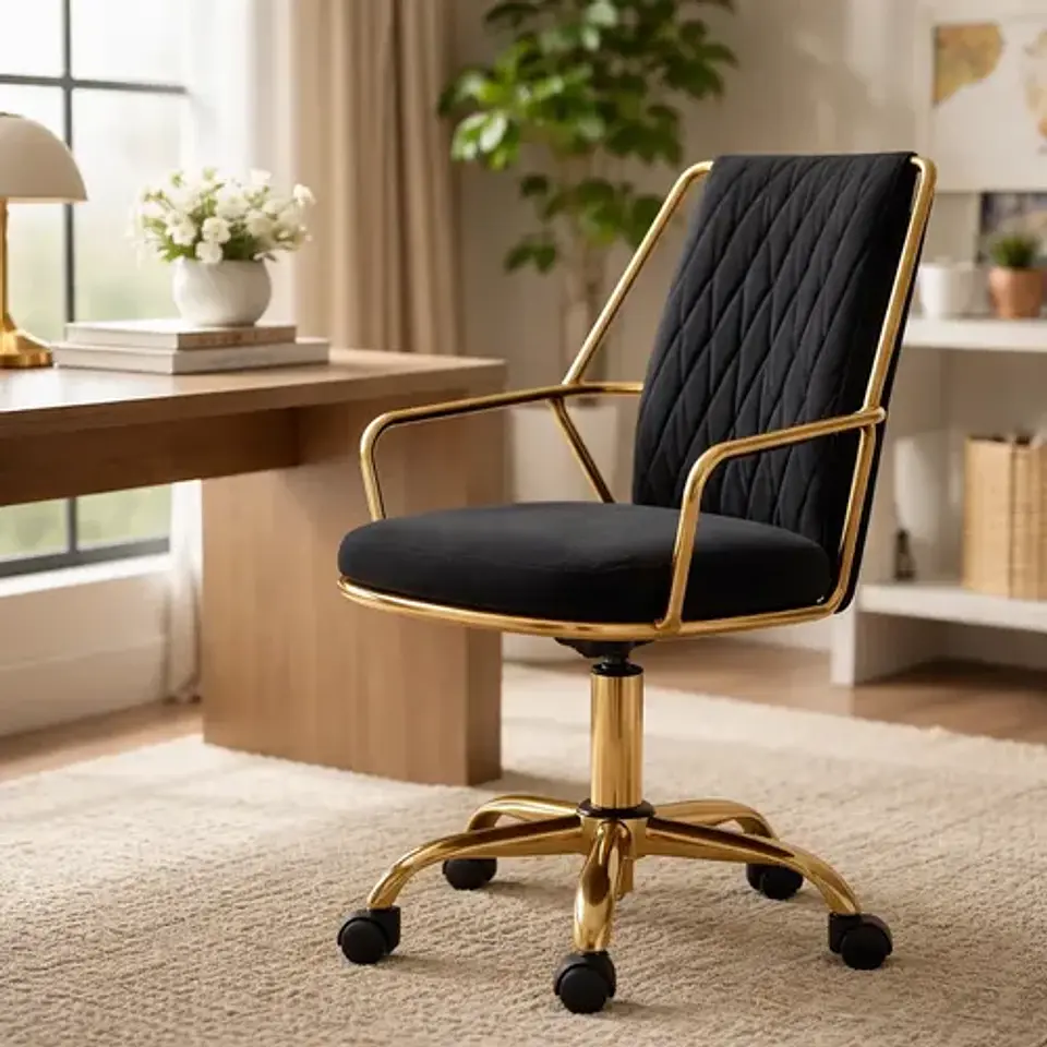 Silla De Oficina Aura Gold Ergonómica 28