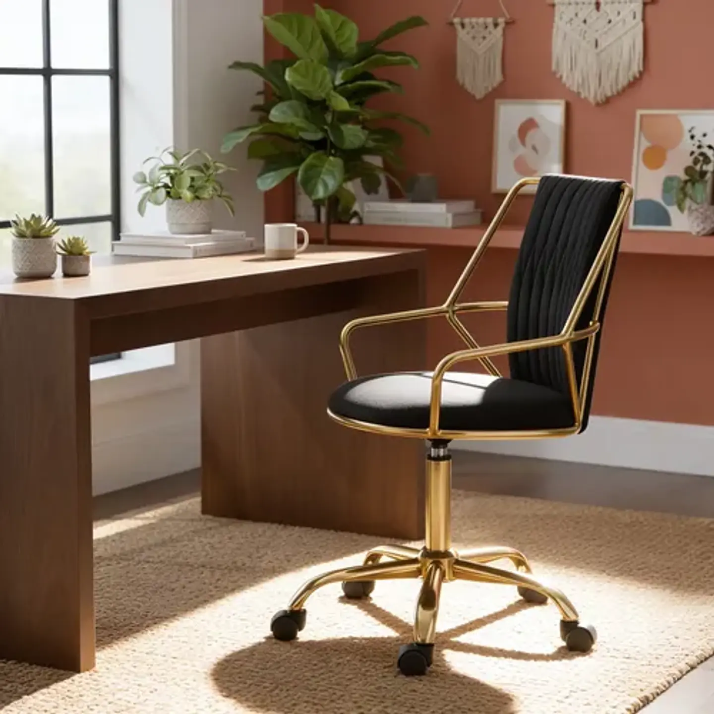 Silla De Oficina Aura Gold Ergonómica 29