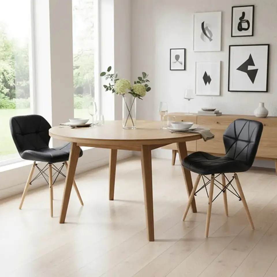 Set De 4 Sillas De Comedor Mariposa 6