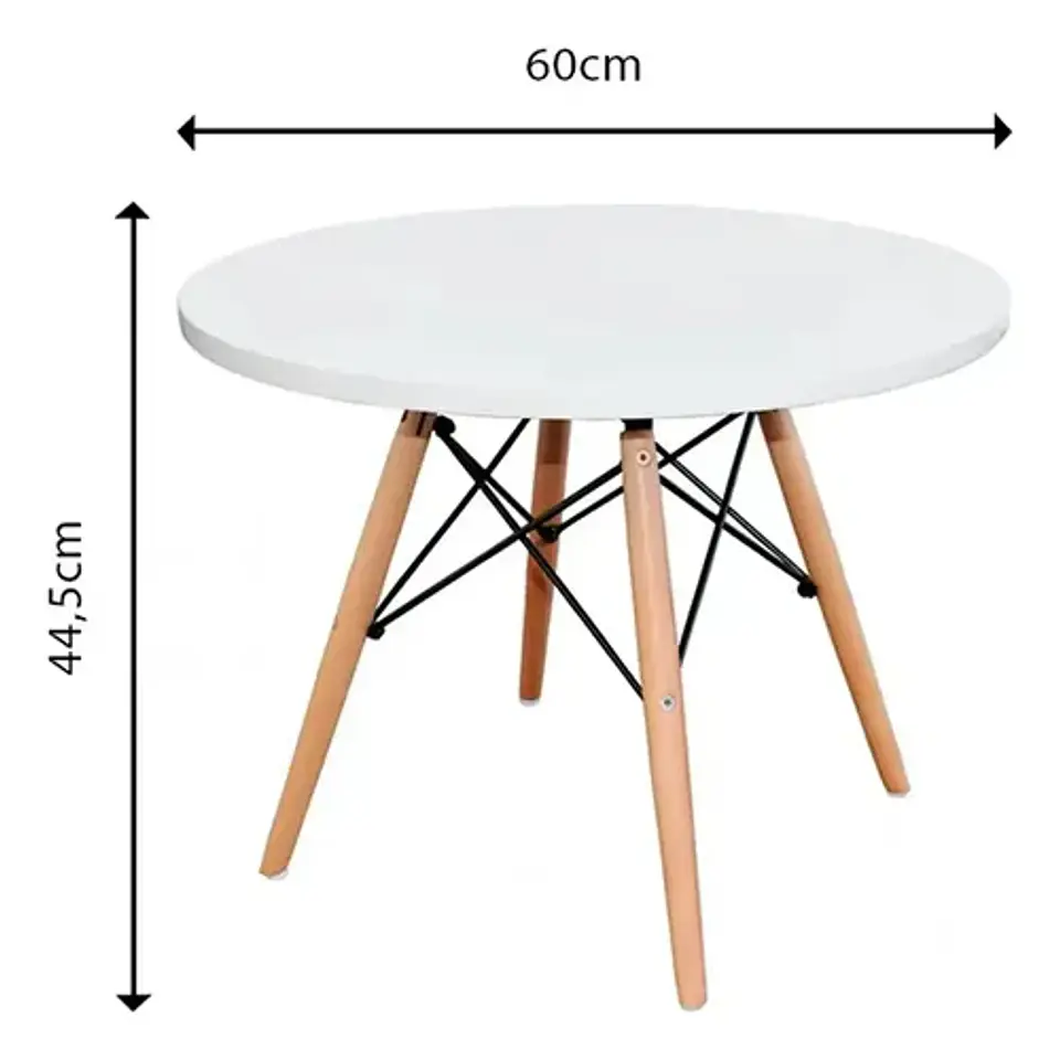 Mesa Eames De Centro 60cm Coricori Spa 2
