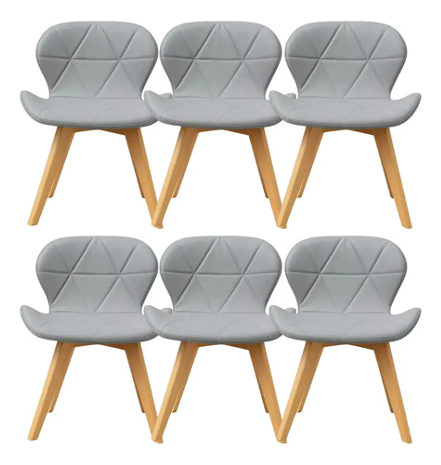 Pack 6 Sillas Mariposa Aviador Acolchada Set Comedor 1