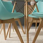 Mesa Eames De Vidrio De 80cm Y 4 Sillas De Tulip - Miniatura 6