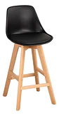 Taburetes Tulip Altura 65 Cm Para Cocina O Bar - Miniatura 2