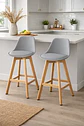 Taburetes Tulip Altura 65 Cm Para Cocina O Bar - Miniatura 19