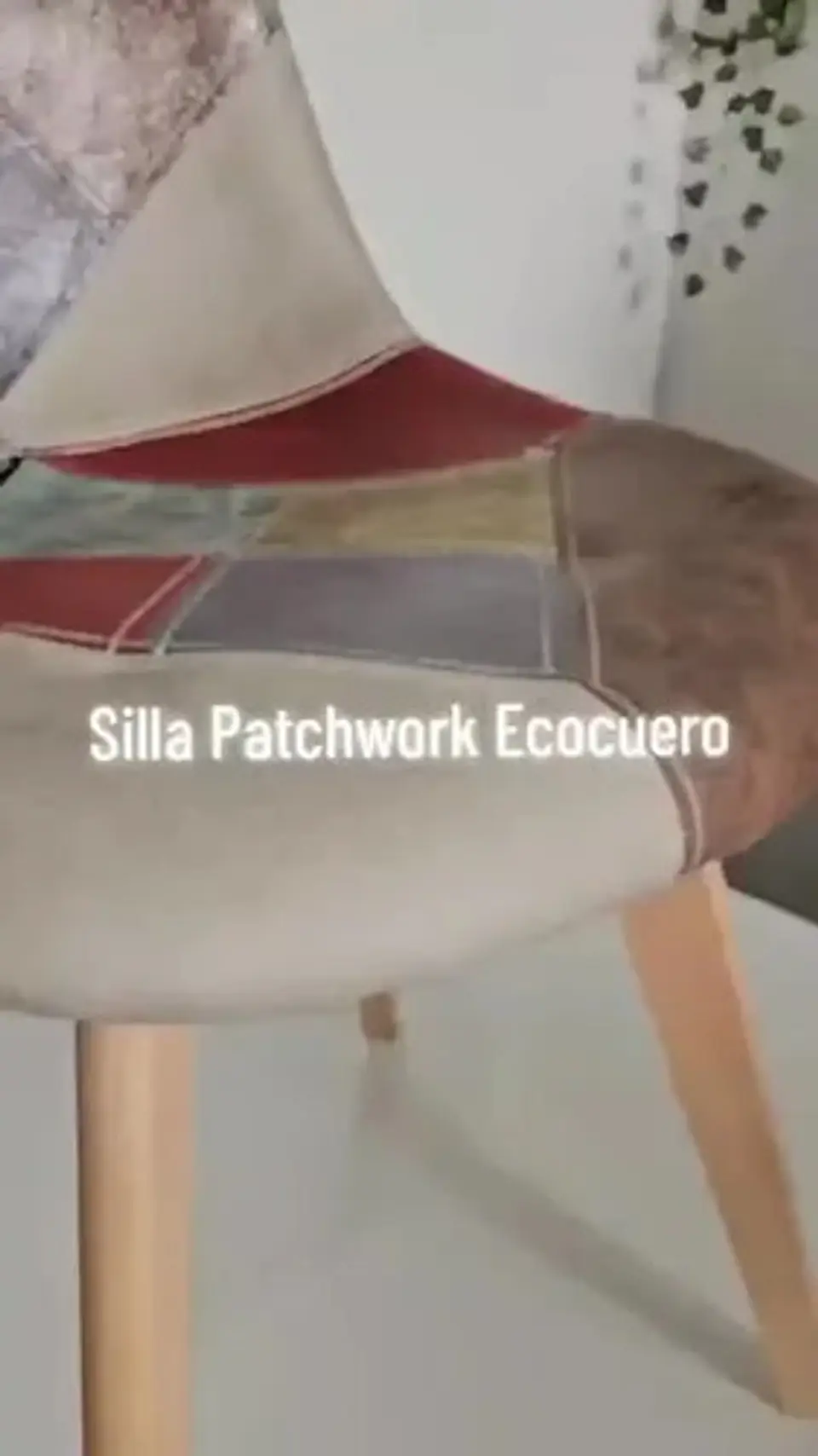 Silla Patchwork Ecocuero 3