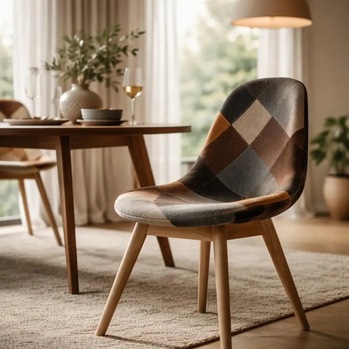 Silla Patchwork Ecocuero 5