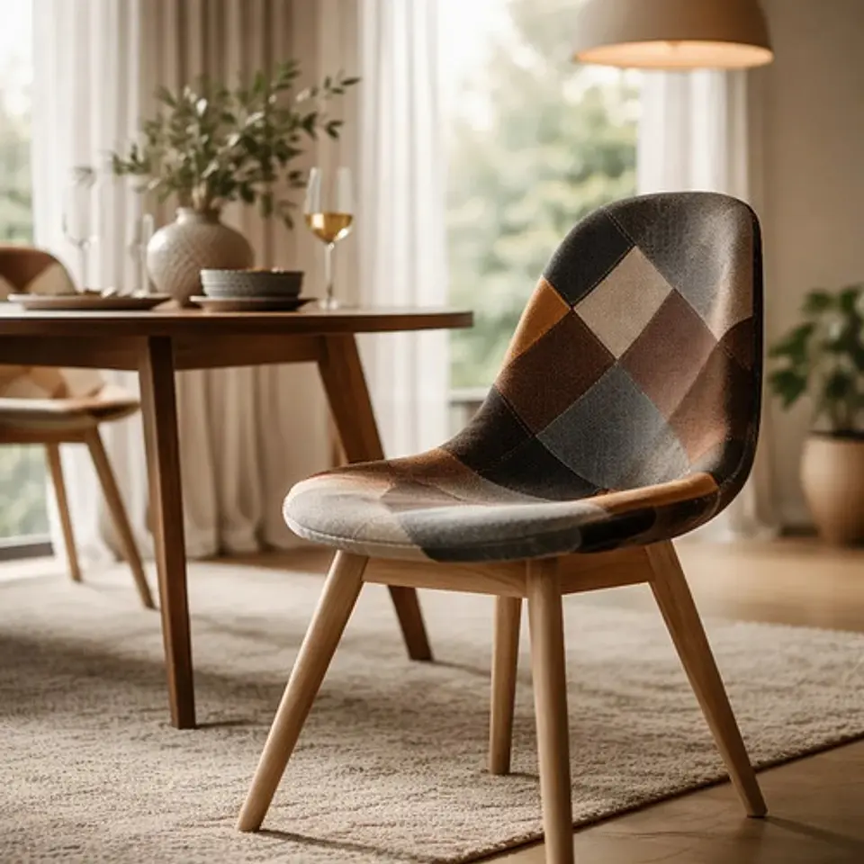Silla Patchwork Ecocuero 5